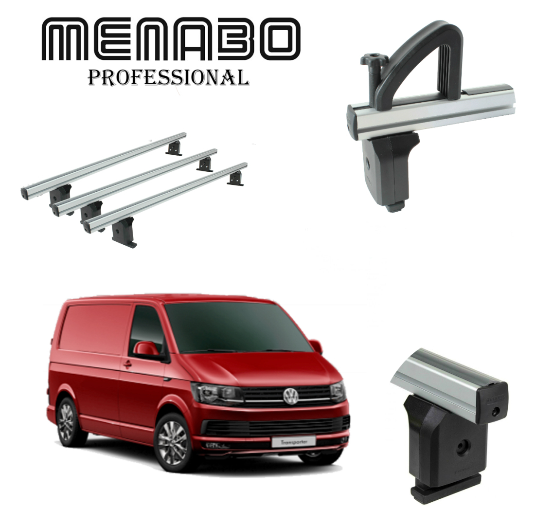 KROVNI NOSAČI ZA VOLKSWAGEN T5/T6 TRANSPORTER - L1,L2 + GRANIČNICI